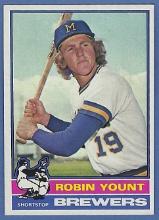 High Grade 1976 Topps #316 Robin Yount 2nd Year Milwaukee Brewers