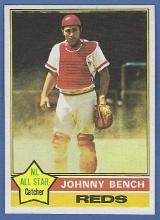 High Grade 1977 Topps #300 Johnny Bench Cincinnati Reds
