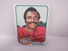 WILLIE LANIER SIGNED AUTO CARD