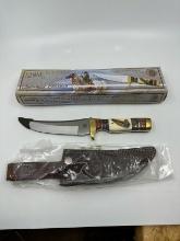 NEW Chipaway Classic Eagle Feather Bowie Knife