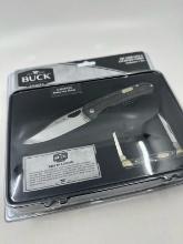 NEW Buck 2 Knife Set - 257 Liner Lock and 375 Duece Combo