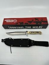 American Hunter Fixed Blade Knife w/ Sheath