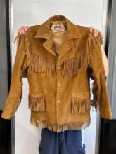 Superb "Mountain Man" Native Jacket, "Schott Western" Brand