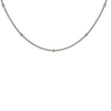 9.20 Ctw VS/SI1 Diamond 14K Rose Gold Necklace (ALL DIAMOND ARE LAB GROWN)