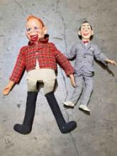 1973 Howdy Doody Doll National & PeeWee Herman String Doll