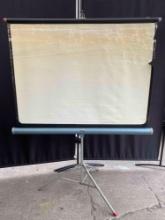 Vintage Projection Screen 38" x 28"