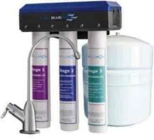 Pure Blue H2O 3-Stage Reverse Osmosis Water Filtration System