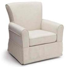 Delta Children Upholstered Swivel Glider Chair