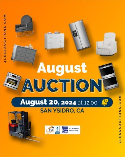 4Less Auctions -August Liquidation Sale