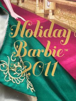 (2) Collectors Holiday Barbies in Boxes