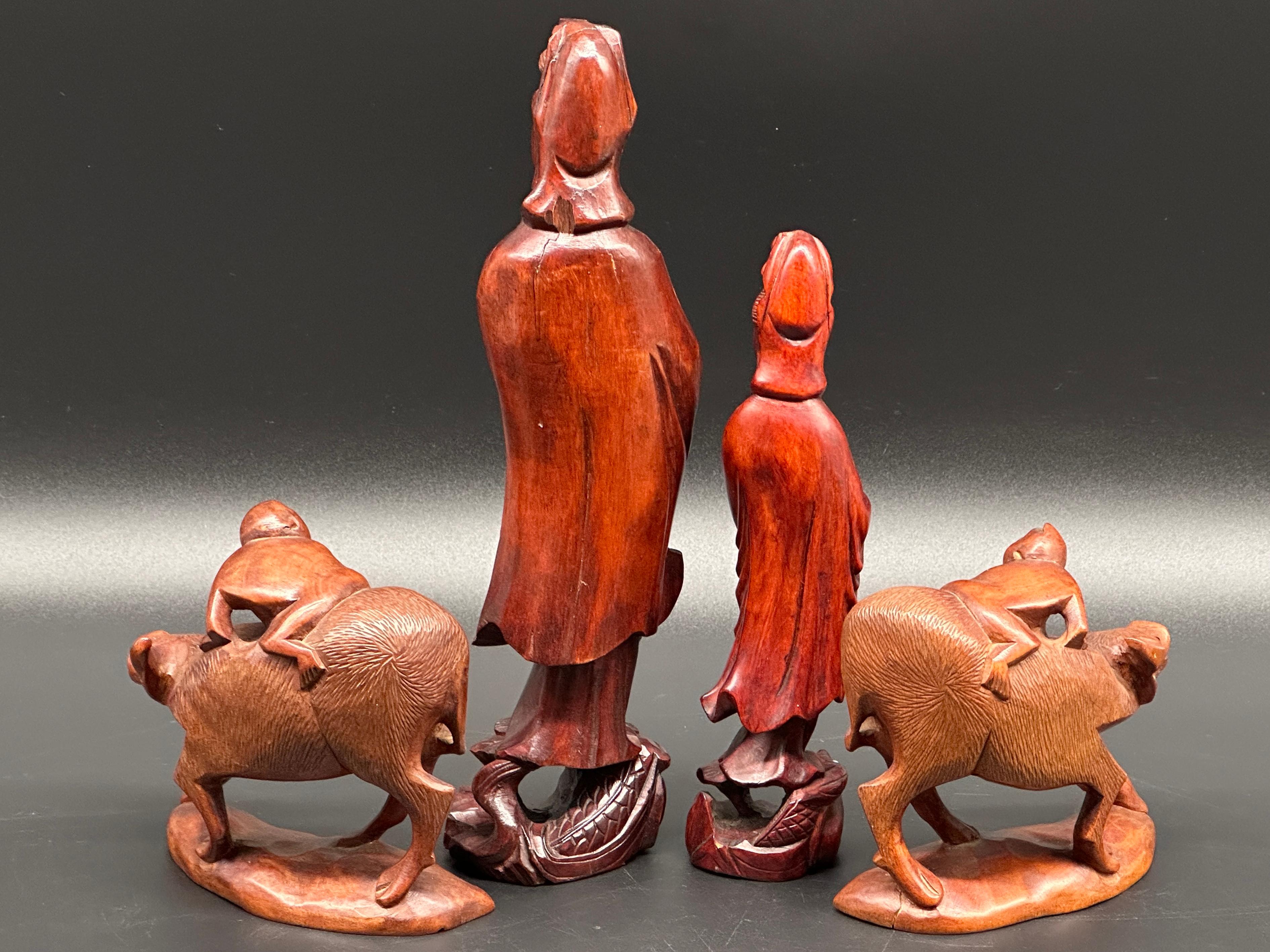 Hand Carved Wood Sculptures