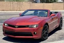 2014 Chevrolet Camaro LT 2 Door Convertible