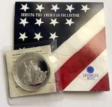 2010 American Mint America and History Proof Silver Plated Coin