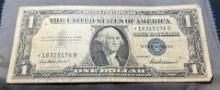1957 One Dollar Silver Certificate Star Note