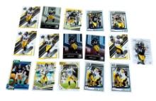 16 Pittsburgh Steelers Football Cards 2004-2023 Jerome Bettis, Cam Heyward, TJ Watt And More