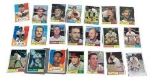 1961 Topps Baseball lot of 21 including Rookies, Managers, overall condition is EX