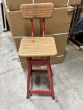 Vintage shop stool