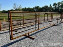 Free Standing Cattle Panel w/ Swing Gate