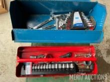 Toolbox including wrenches & sockets