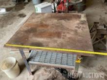 48in. x 48in. x 36in. HD welding table
