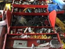 Duplex toolbox with electrical supplies