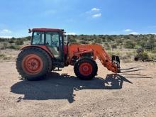 KUBOTA M135X TRACTOR WITH LOADER