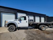 2011 Ford F550 Flatbed 6.7 Diesel Auto