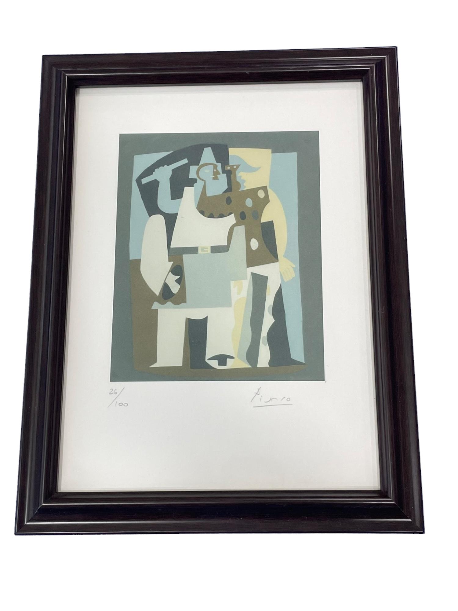 Pablo Picasso signed and numbered print 26/100