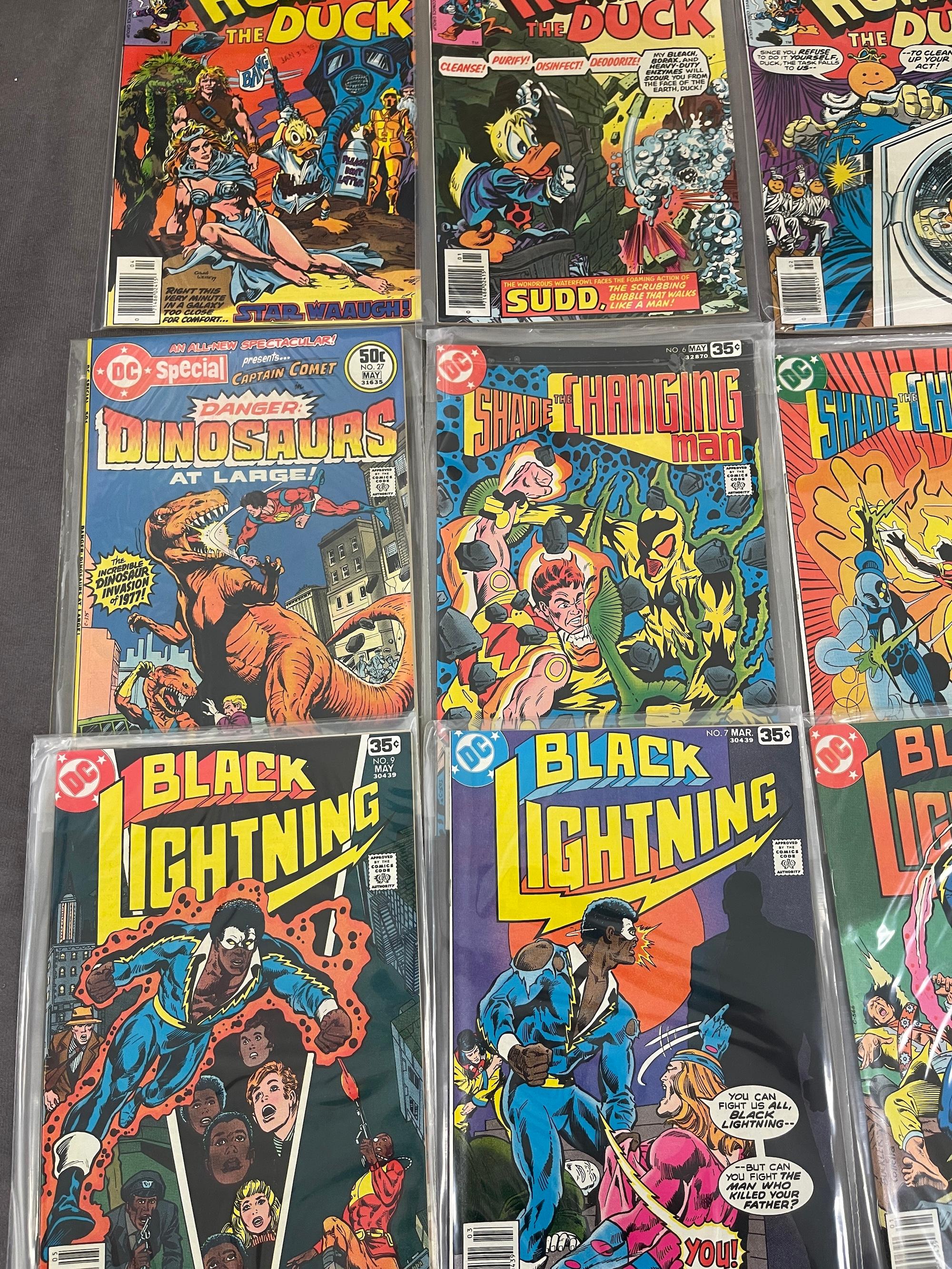 VINTAGE COMIC BOOK COLLECTION HOWARD DUCK LOT 21