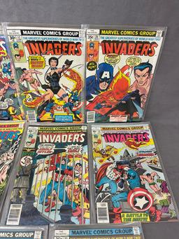 VINTAGE COMIC BOOK COLLECTION INVADERS LOT 11