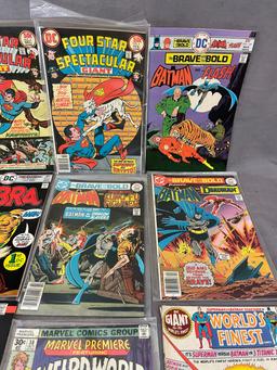 VINTAGE COMIC BOOK COLLECTION DC AND MARVEL COMICS LOT 20