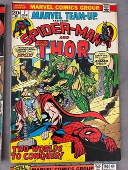VINTAGE COMIC BOOK COLLECTION AMAZING SPIDER-MAN LOT 4