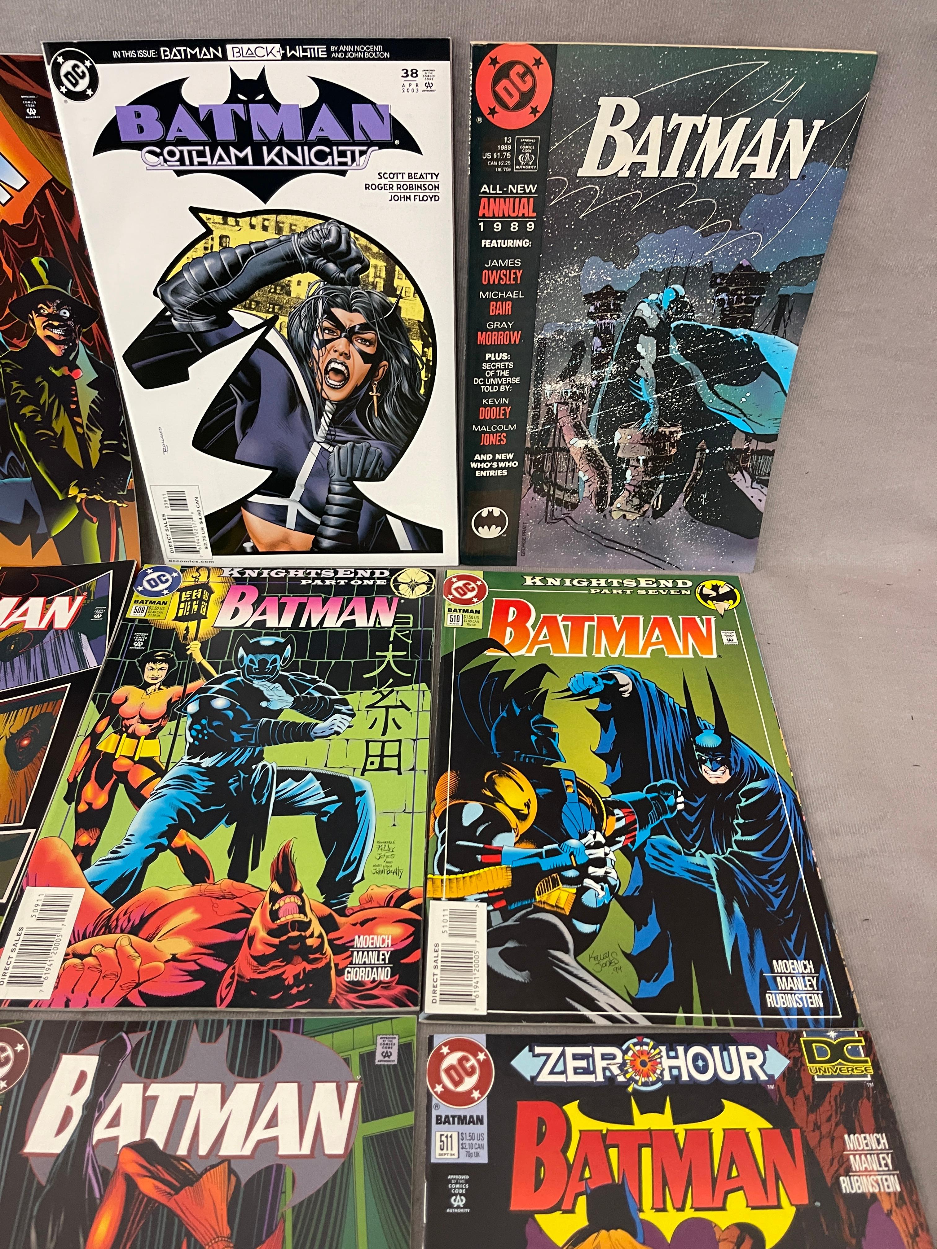 VINTAGE COMIC BOOK COLLECTION BATMAN DC COMICS LOT 14
