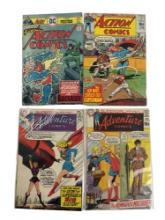 Vintage DC Action Comics Adventure Comics Collection Lot