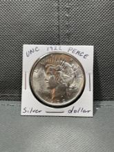 UNC 1922 Silver Peace Dollar