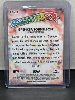 Spencer Torkelson 2023 Topps Chrome Future Stars Refractor Insert #FSU-5