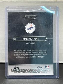 James Outman 2023 Bowman's Best Astral Projections Rookie RC Refractor Insert #AP-14