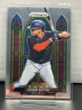 Juan Soto 2020 Panini Prizm Stained Glass Insert #SG-3