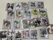 Lot of 23 NFL Star Cards - Brees, Mixon, Tee, Manning, Russ, Tyreek