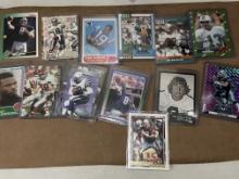 Lot of 13 NFL Cards - Marino, Long, Manning, Aikman