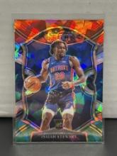 Isaiah Stewart 2020-21 Panini Select Concourse Level Blue Red Green Cracked Iced Prizm Rookie RC #76