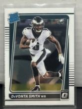 DeVonta Smith 2021 Panini Donruss Optic Rated Rookie RC #205