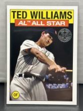 Ted Williams 2021 Topps 1986 Design All Star Insert #86AS-26