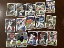 Lot of 15 Bowman MLB Cards - Many rookies, 13 1sts