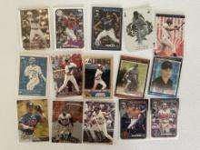 Lot of 15 MLB Cards - Devers, Dawson, Piazza, Bonds Insert, Baerga Dream Team