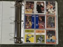 Large Binder of NBA Basketball Cards - Shaq, Malone, Ewing, Stockton, Magic