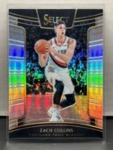 Zach Collins 2018-19 Panini Select Concourse Level Silver Prizm #92