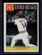 Pete Rose 1986 Topps 85 Record Breaker #206