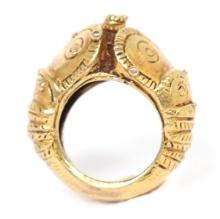 Asante Chief's Gold Ring, 14k Gold (10Grams)