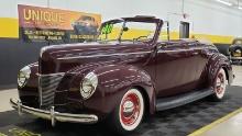 1940 Ford Deluxe Convertible Street Rod  - ZZ4 350 V8